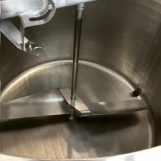 Refurbished Cherry Burrell 200 Gallon Stainless Tank & Stand Processing EPT Jacketed