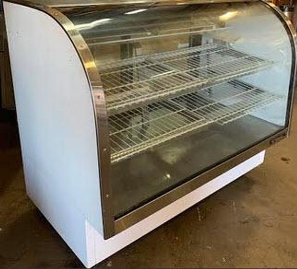 Used True Curved Glass Show Case - 60"