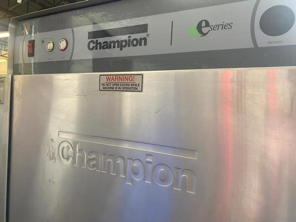 Used Champion E-Series 66PW Right to Left Conveyor Dishwasher - Booster Not Included