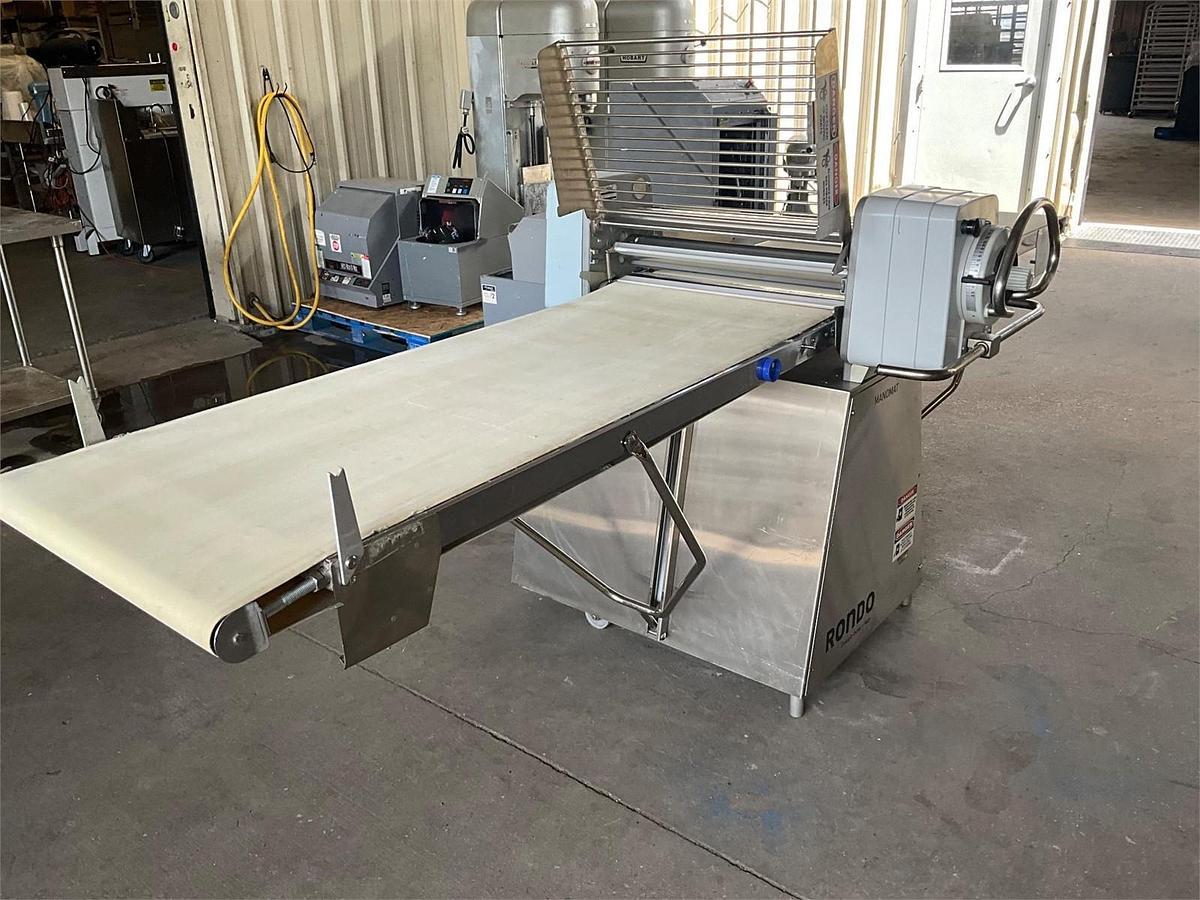 Used Rondo butterfly dough reversible sheeter SC0677