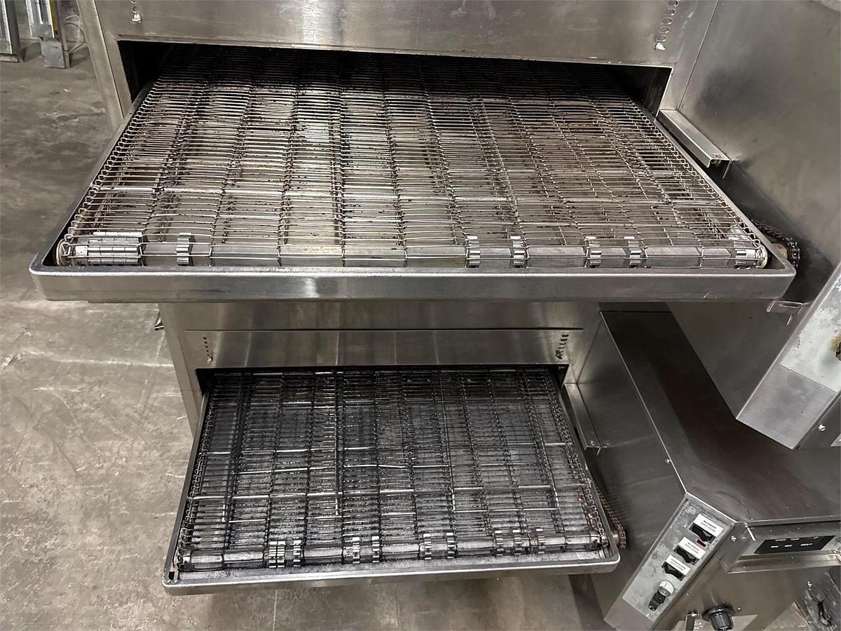 Used Lincoln Impinger 1450 Gas Dbl Stack Ovens