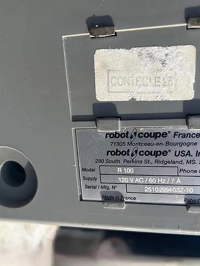 Used Robot Coupe Base Only -R100