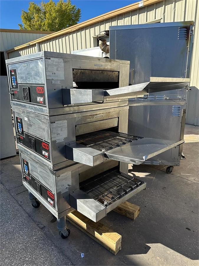 Used Middleby Marshall CTX triple stack infrared oven