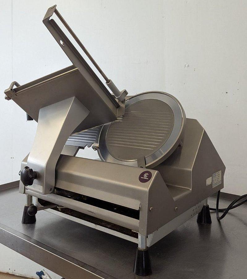 Used  Scharfen Digi330A 13" Semi-Automatic Gravity Food Slicer