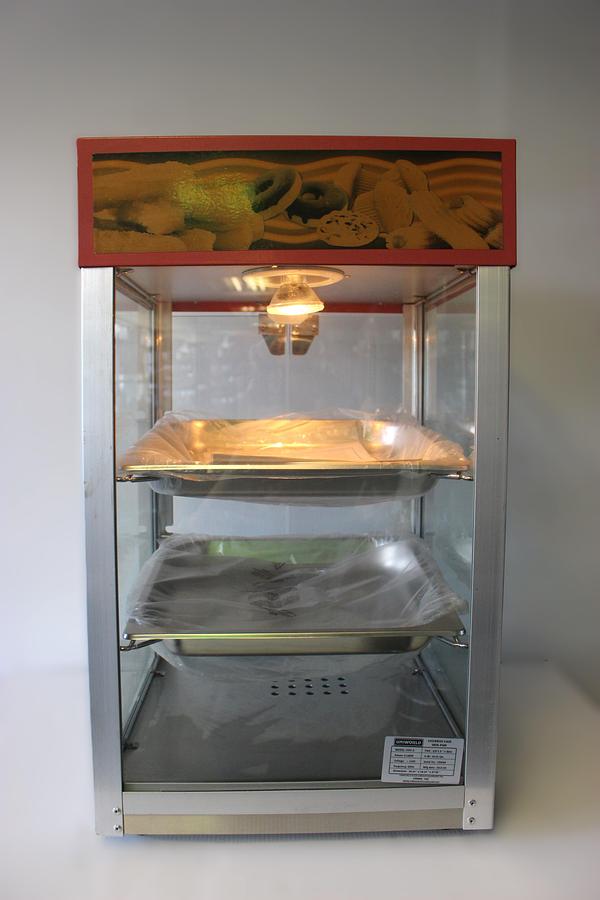 Hot food display case