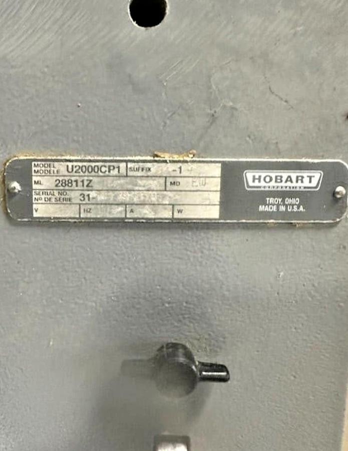 Used Hobart UWS HD Commercial Digital Meat Wrapping/Packaging Machine