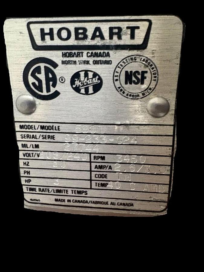 Used Hobart 5801 Meat Saw