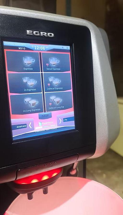Used EGRO Espresso coffee automatic machine