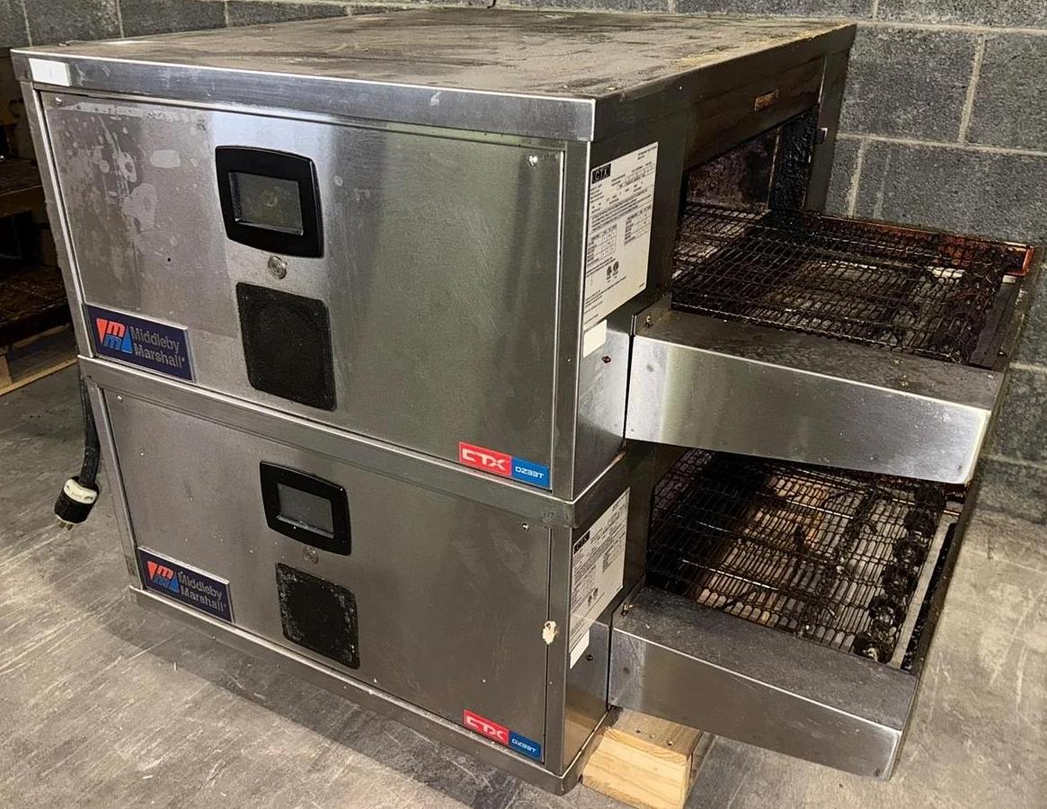 Used Middleby Marshall CTX DZ33T Pizza Ovens 