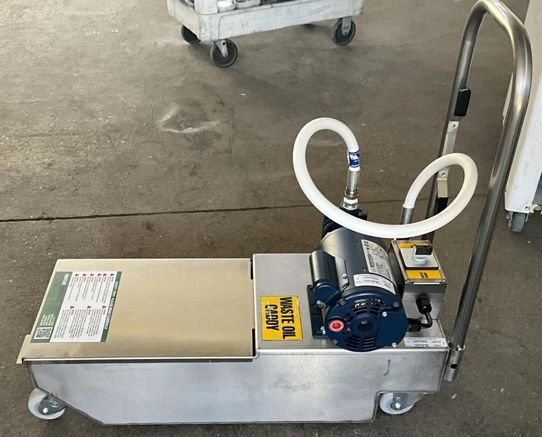 Used 2024 Frontline International 10SS Grease Caddy filter Heated Grease Oil Filter BRAND NEW