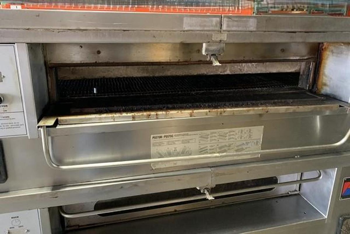Used Middleby Marshall S/S Dual Pizza Oven
