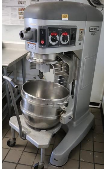 Used Hobart Legacy HL662 2 Speed Dough Mixer With A S.S. Bowl, Bowl Dolly, Hook And Paddle 208V 3Ph.