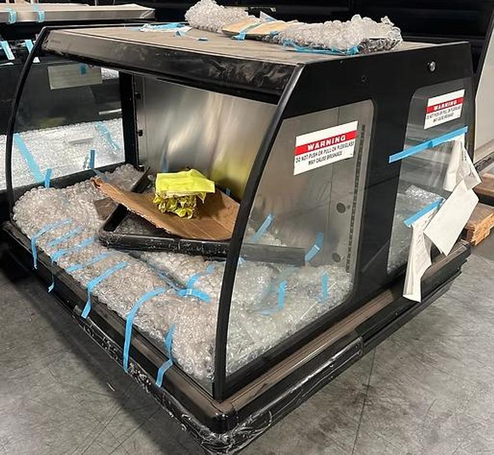 Used Hussmann 2 Sided Hot Food Grab and Go -NEVER USED - WARRANTY