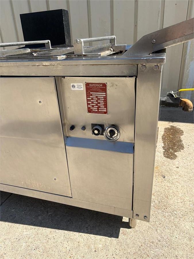 Used Superior gas chip tortilla fryer