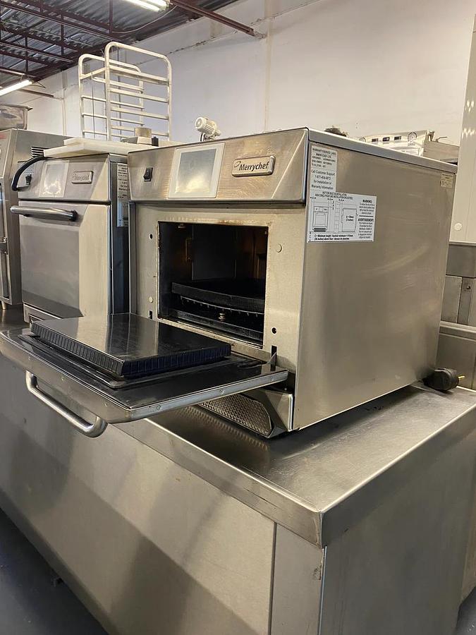 Used Merrychef Eikon E4CSVMV6DFUMUS  Countertop Fast Bake Oven