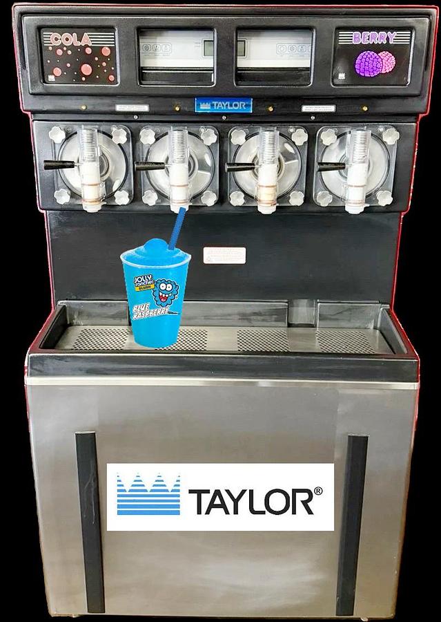 Used TAYLOR 4 BARREL SLUSH MACHINE - 2 MACHINES AVAILABLE