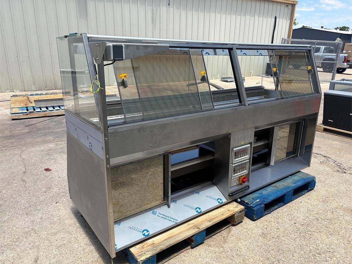 Used 2025 96” Frijado hot food merchandiser warmer - 3 available - NEVERY USED