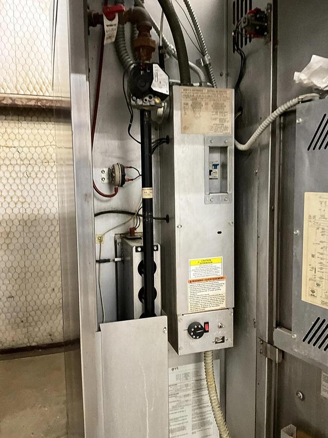 Used 2015 Baxter Hobart OV500G2 gas double rack oven steam injected bakery B