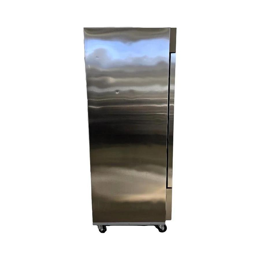 Used New Air NSR-050-H Upright Refrigerator - 1 Solid Door - 27 inch - Cosmetic Scratches on Door -WARRANTY
