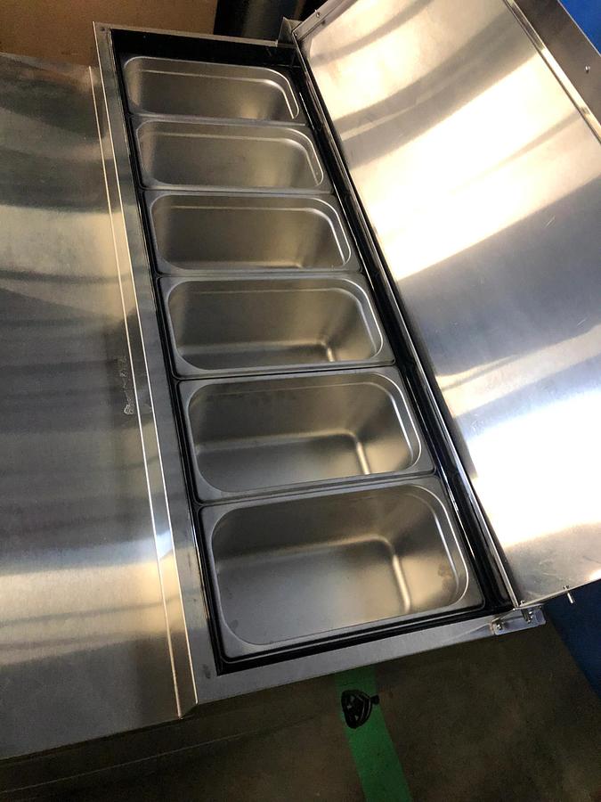 Used Atosa MPF8201 Sandwich Prep Fridge -WARRANTY