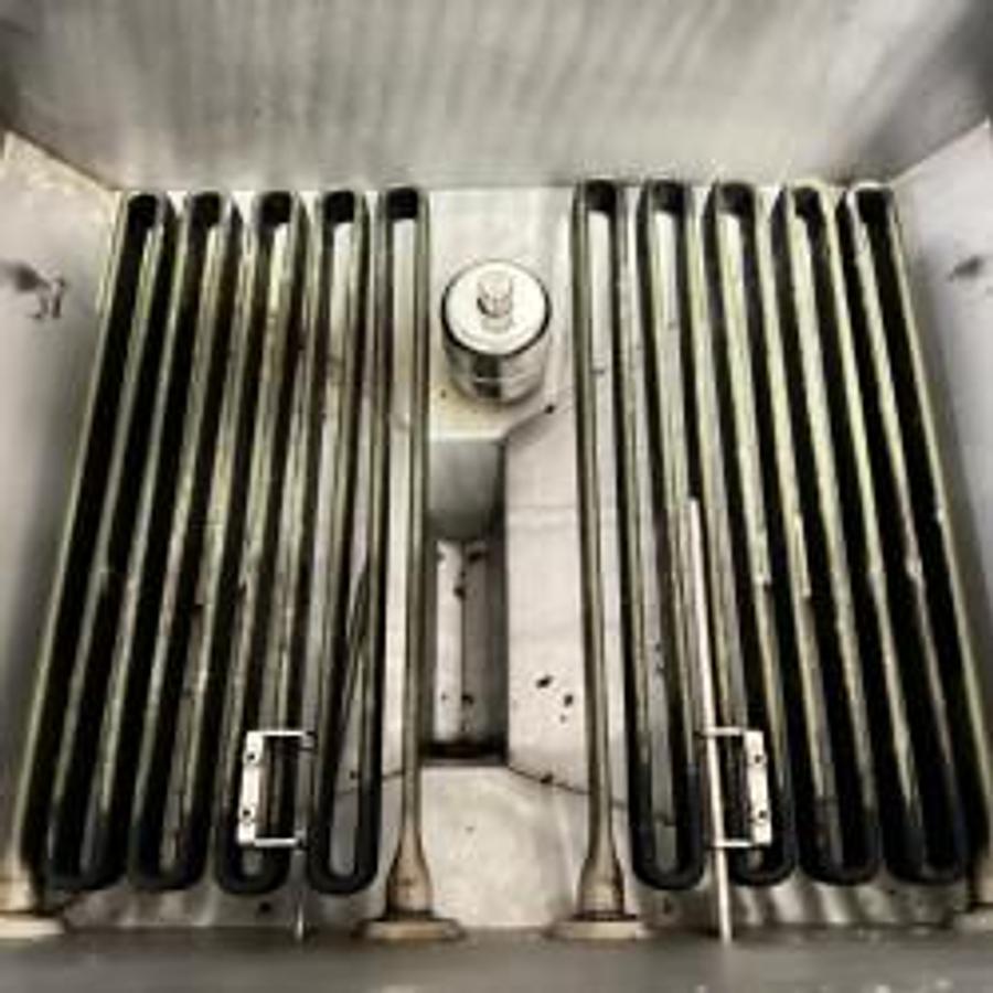 Used Pitco High Output Fryer Electric Dual with Filtration SELVRF Chicken