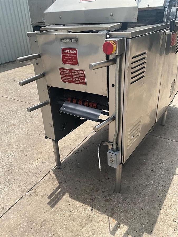 Used Superior gas flour and corn tortilla oven