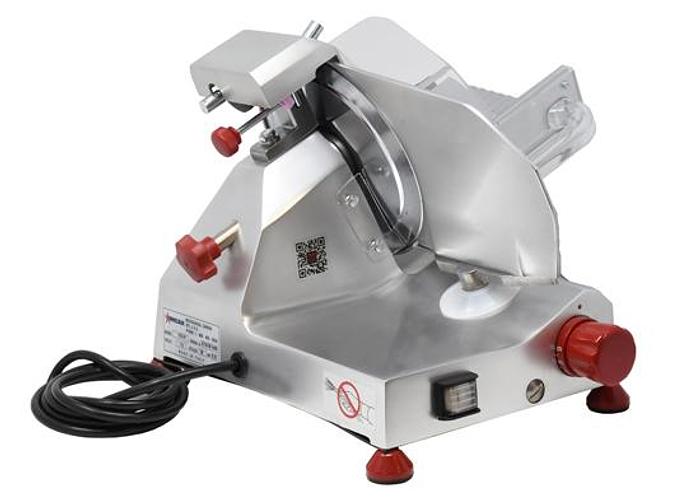 Trento 8″ Belt-Driven Meat Slicer with Fixed Blade Sharpener – 0.2 HP, 110 V