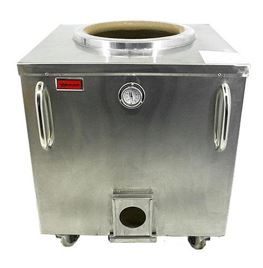 28″ x 30″ Stainless Steel Charcoal Tandoor Clay Oven