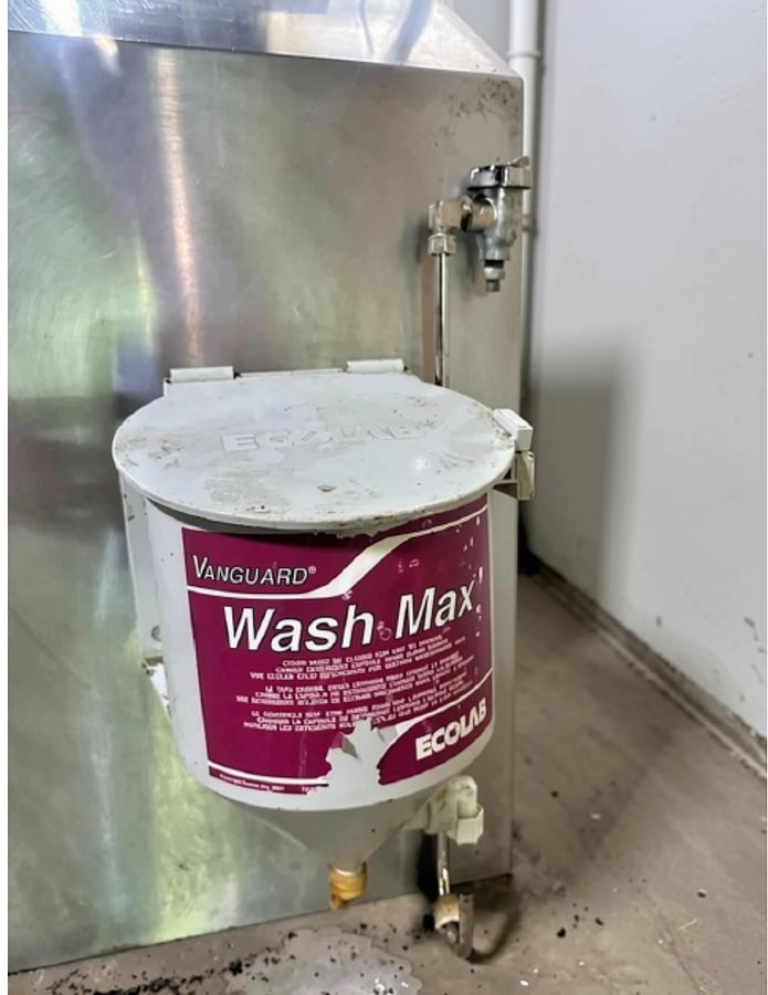 Used American Dish Service Model: ADC-44 High R-L Dishwasher with Ecolab Rinse Agent System and Hood Unit
