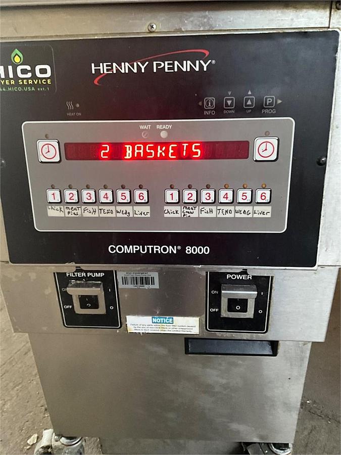 Used Henny Penny Commercial Gas Fryer