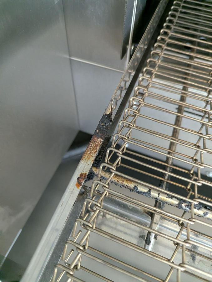 Used Moretti-Forni-T64EULV-Electric-Conveyor-Pizza-Oven-W-Stand