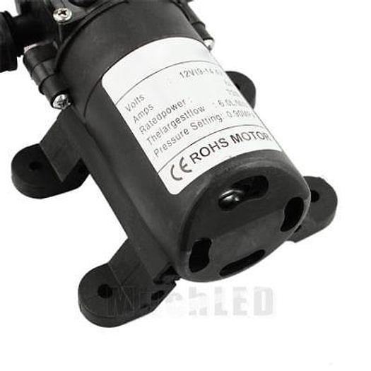 12V Water Pump 130PSI Self Priming Pump Diaphragm High Pressure Automatic Switch