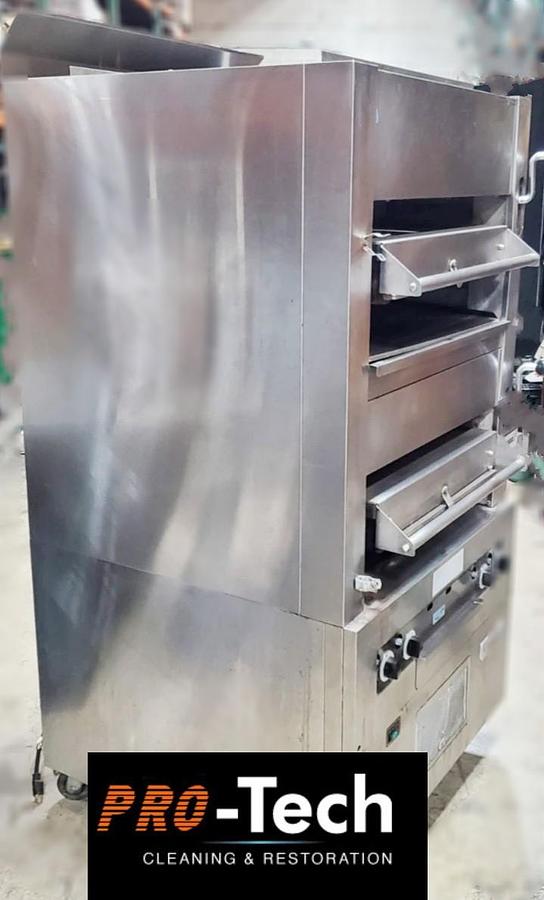 Used Garland M110XM Master Series Natural Gas Infrared Double Deck Stainless Broiler