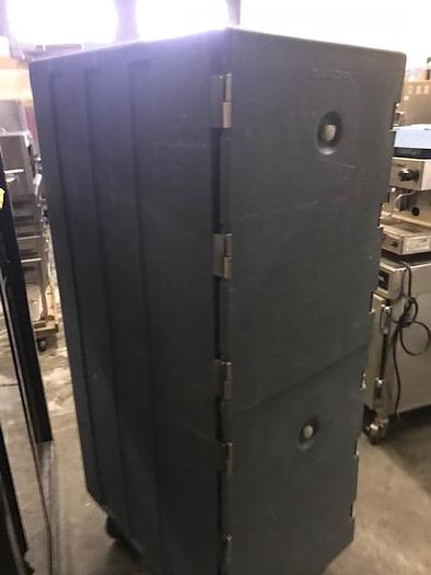 Used Cambro Mobile Insulated Food Cabinet - 2 compartments