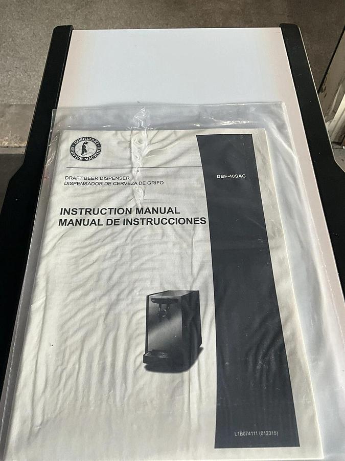 Used Hoshizaki Lancer DBF-40SAC 13" Kegerator Refrigerated Beer Dispenser w/ Faucet