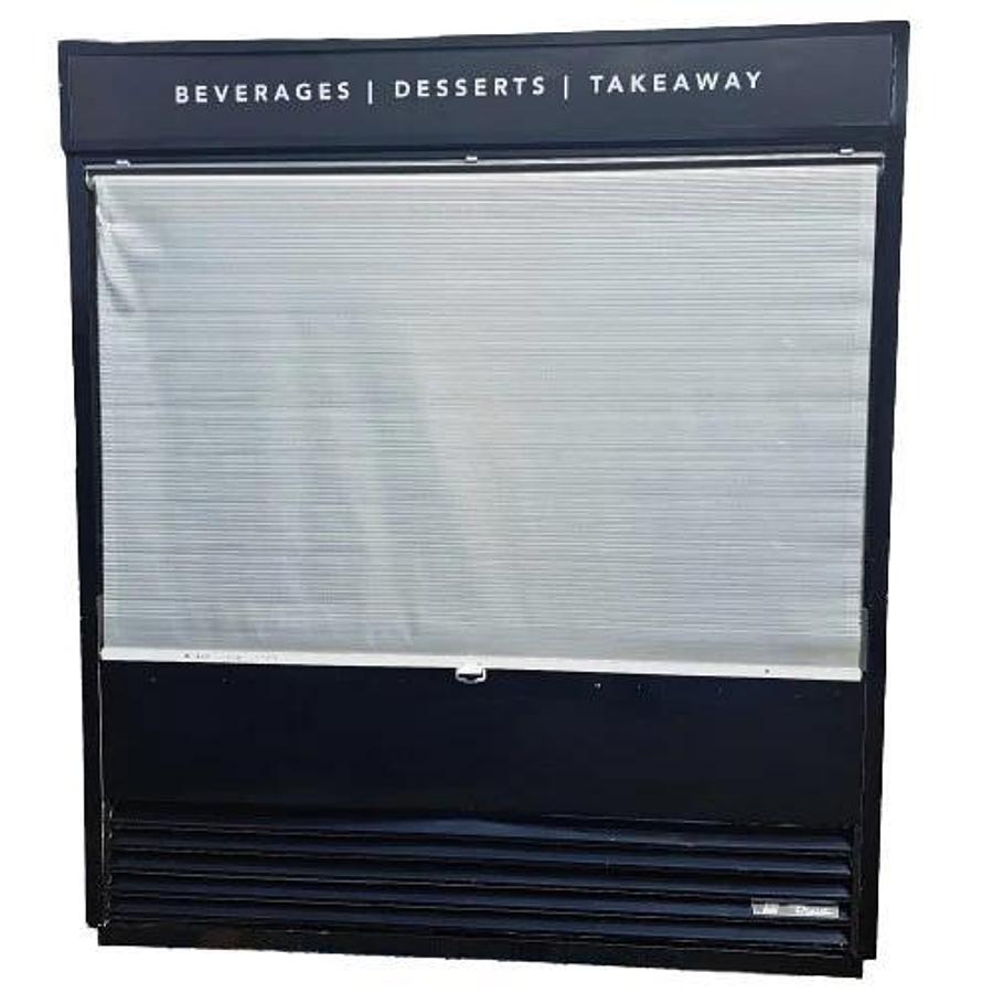 Refurbished True TAC-72-LD Open-Air Curtain Merchandiser