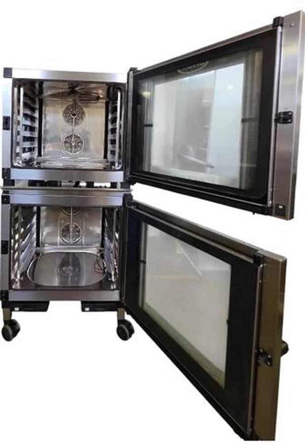 Used Unox XAVC-06FS-GPRM Double Stacked Combi Oven - Natural Gas