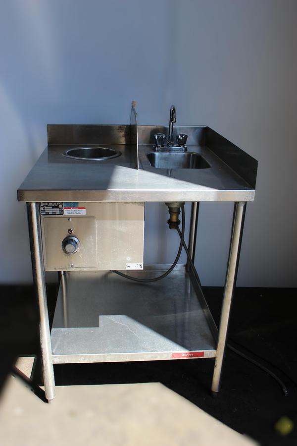 Used Quest Model: QSW Sink with Heated Bain Marie Combination