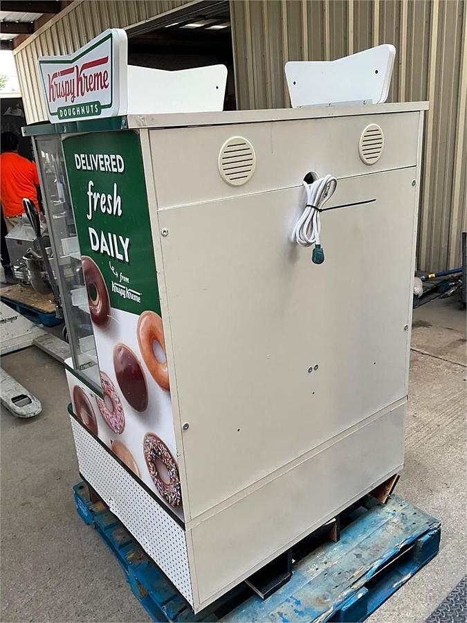 Used Krispy Kreme bakery display case