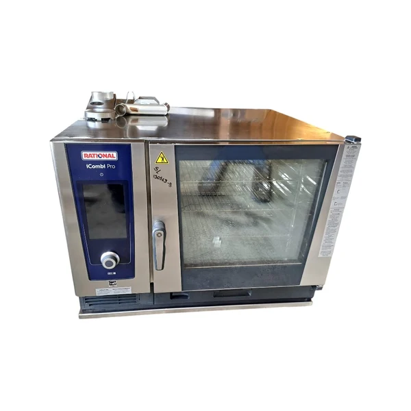 Used  Video Thumbnail Learn how Rent-Try-Buy works with flexible weekly payments CERTIFIED USED  Rational ICP 6-FULL NG Combi Oven