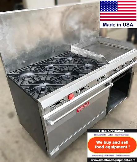 Used Vulcan Gas combo oven