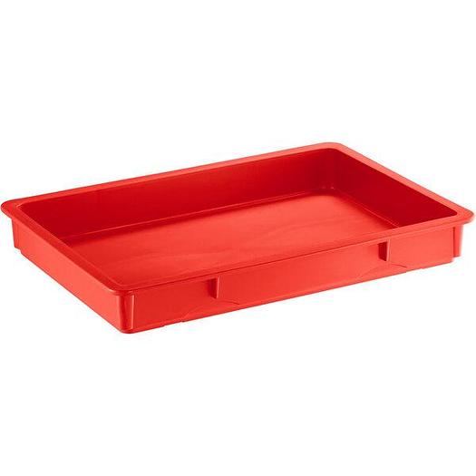 Baker's Mark 18" x 26" White Heavy-Duty Polypropylene Dough Proofing Box Lid