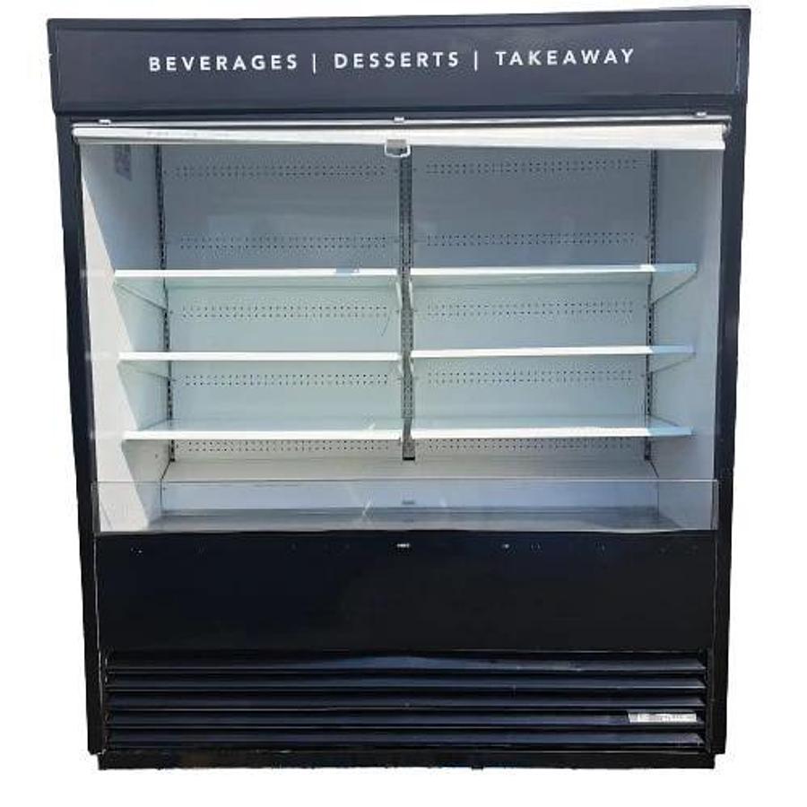 Used TRUE - TAC-72-LD - Fridge - Open Air Merchandiser - 72 Inch