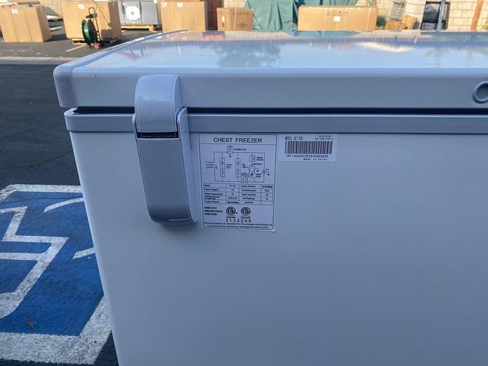 Commercial Chest Freezer 24 cu foot - 77"