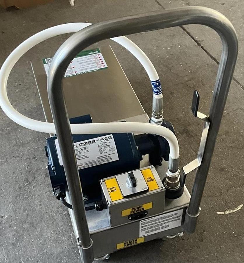 Used 2024 Frontline International 10SS Grease Caddy filter Heated Grease Oil Filter BRAND NEW