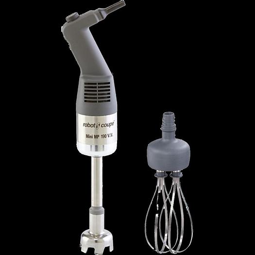 Robot Coupe - Mini Power Combo 8" Shaft & 7" Whisk Immersion Blender - MMP190VVCOMBI