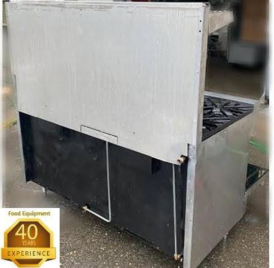 Used Wolf combo Gas range - 2 ovens - 6 burners - 24" flat top grill with broiler