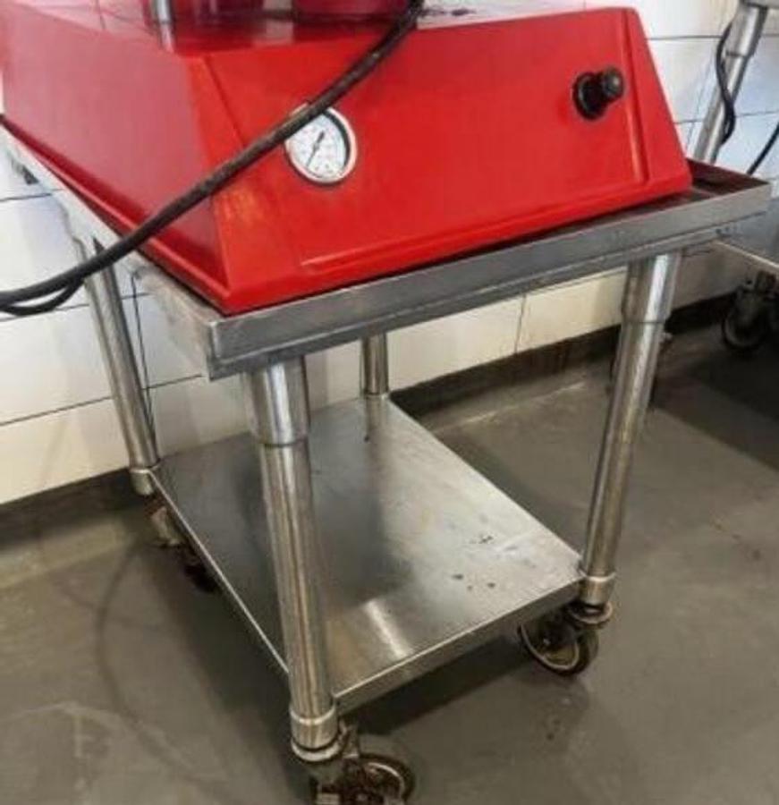 Used Proluxe 12" Dough Press w/ Cart - DP2300