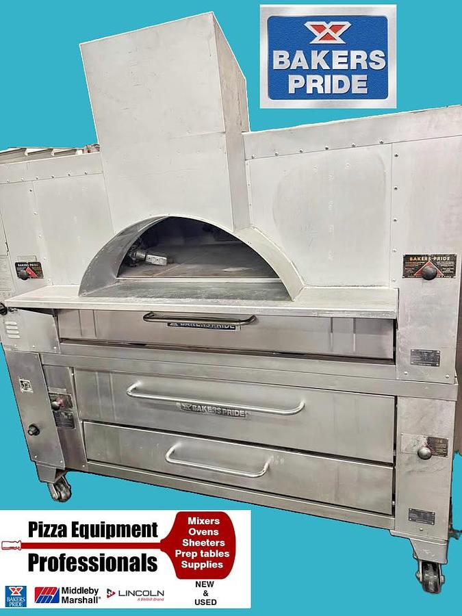 Used Bakers pride pizza ovens -Y600 FORNO - GAS