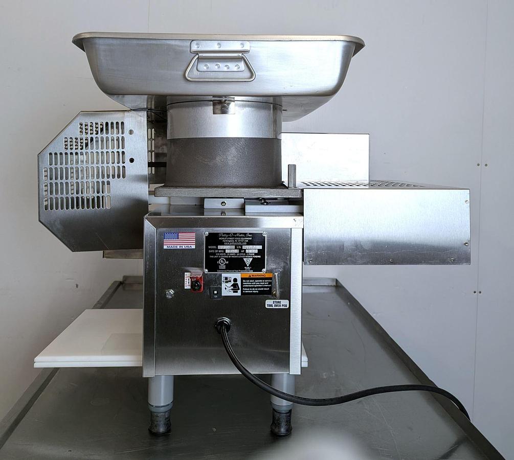 Used Patty-O-Matic PR12 Automatic Patty Forming Machine - LIKE NEW CONDITION -WARRANTY